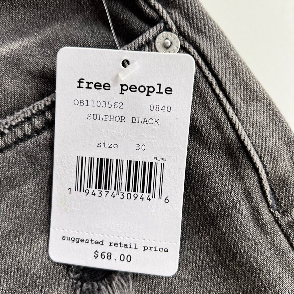 Free People Loving Good Vibrations Cut Off Shorts - Picture 4 of 6